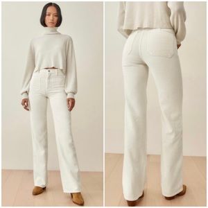Reformation Alyssa High Rise Wide Leg Jeans